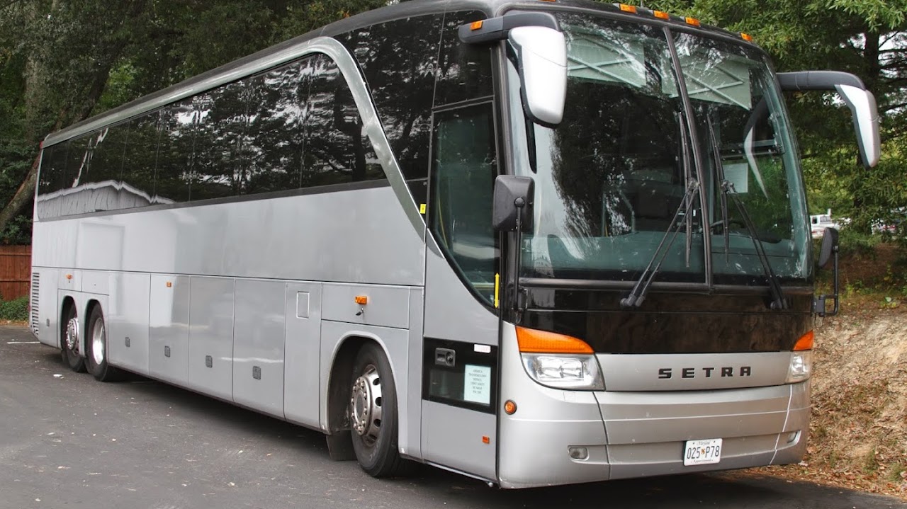55-57 Passenger Charter Bus - Grey Setra Charter Bus